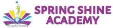this is logo of spring shine academy